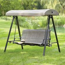 Shop Our Patio Furniture Department To Customize Your Statesville Collection Today At The Home Depot Outdoor Swing With Canopy Patio Swing Canopy Outdoor Swing