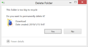 When i go to try and download embedded files in instructions that aren't first placed in a zip file, they are downloaded as.tmp files. How To Recover Deleted Files Too Large For Recycle Bin Rdatarecovery
