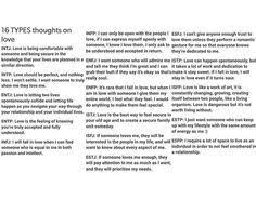 Mbti Love Mbti Infj Love Love Sound