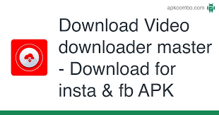 Downloading videos, in all supported resolutions, is easy, and anyone can do it. Video Downloader Master Download For Insta Fb Apk 3 2 Android App Download