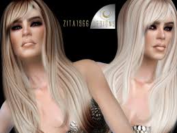 Of rainbow colored hair styles for sims 4 and they are all pretty. Zitarossouw S Friday Girl Highlights Mesh Needed