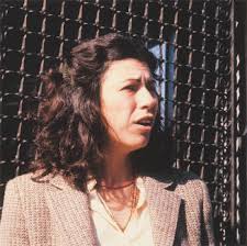 Elizabeth Kirsch (art critic, Kansas City Star), in front of Douglas Drake  Gallery, Kansas City, Kansas, July 9, 1980