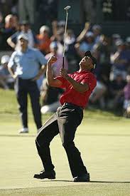 Tiger S Secret Weapon His Fist Pump Golf Inspiration Ladies Golf Tiger Woods