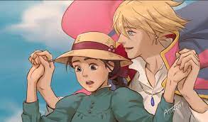 Check spelling or type a new query. Atikan On Twitter Ghibliredraw Sky Walking Scene In Howl S Moving Castle Is I Need To Draw This