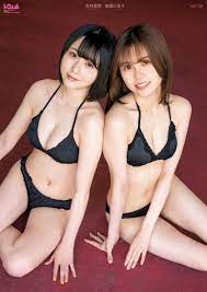オトナ黒ビキニで美ボディ披露、HKT48地頭江音々&市村愛里が水着グラビア初共演！『ボム』表紙は初センター矢吹奈子、高崎かなみも | リアルライブ