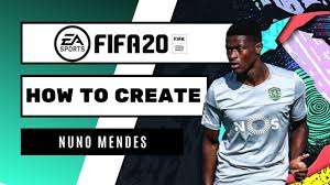 I'm a creative art director based in são paulo. How To Create Nuno Mendes Fifa 20 Lookalike For Pro Clubs Youtube