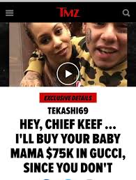 Dj Akademiks On Twitter Tekashi Dropped 75 000 On Chief Keef Baby Moms In The Gucci Store Can T Tell If This A L For Keef Or Tekashi Hard On Thots Been The