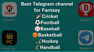 Which is the best group in telegram? Best Telegram Channel For Fantasy Cricket Football Basketball Baseball Hockey Handball Ready 4 Ipl Youtube