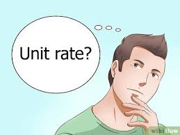 How to Calculate Unit Rate (with Pictures)