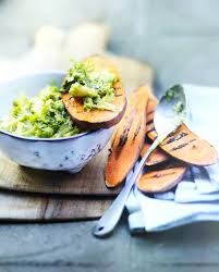 Tartines De Patate Douce Puree D Avocat Pour 6 Personnes Recettes Elle A Table Recette Recette Tartine Puree D Avocat Recettes De Cuisine