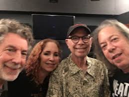 Oh man...! Jane and I had an Epic hang with Bruce Botnick and Simon  Phillips yesterday. Bruce played us some killer ATMOS mixes at his state of  the art studio in Ojai.