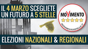 Risultati immagini per vota 5 stelle 4 marzo
