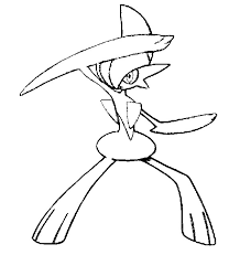 See the category to find more printable coloring sheets. Coloring Pages Pokemon Gallade Drawings Pokemon