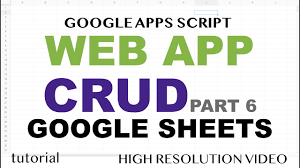 Make apps for the latest version of android operating system, using android studio, android sdk, and more. Web App Google Sheets Crud Part 6 Design Better User Experience Youtube