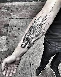 Wolf Tattoo By Inez Janiak Sketch Style Tattoos Cool Tattoos Wolf Tattoos