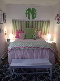 Pin By Adelaide Matte On Things I Have Made Preppy Dorm Room Monogram Decor Bedroom Dorm Room Diy