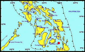 English map on philippines about earthquake; Philippines Earthquake Review The Last 6 Months
