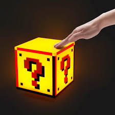 From united states +c $27.25 shipping. Super Mario Bros Question Block Lamp Gamestop