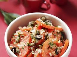 Tomaten Oliven Salat Rezept Rezepte Salat Leckeres Essen