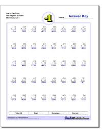 These Negative Numbers Worksheets Will Have Your Kids Working With Positive And Negative Numbers Worksheet Subtraction Worksheets Subtracting Negative Numbers