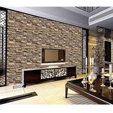 17 X393 3d Brick Schist Self Adhesive Wallpaper Sticker Film Roll Vinyl Mural Bedroom Living Room Background New Year S Decor Walmart Com Brick Wallpaper Home Decor Wall Art Wall Decor Stickers