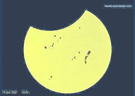 Onderstaand overzicht bevat alle details van deze zonsverduisteringen. Zonsverduistering Op 10 Juni 2021 Hemel Waarnemen Com