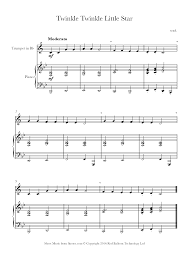 20 mixed duets for trumpet vol 1 beginner by veldkamp erik qpress. Twinkle Twinkle Little Star Sheet Music For Trumpet 8notes Com
