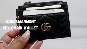 Gucci marmont leather card case wallet web double g 536453 19421e *sold out*. Gucci Card Holder Keychain Promotions