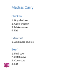 comment creer une table des matieres dans word et modeles gratuits how to cook chicken curry chicken buy chickens