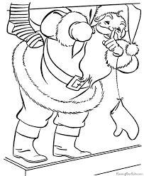 Looking for christmas coloring pages? Christmas Coloring Pictures Santa Claus