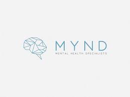 Mynd Logo 4 Of 30 Day Logo Challenge Therapist Logo Psychotherapy Business Cards Psychologist Logo