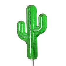 I have seen videos of 9 tall or 11 tal natural cactus. Cactus Lollipops Prickly Pear Flavor Arizona Gifts