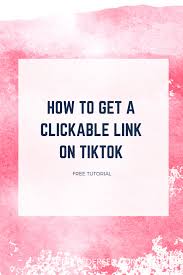 Bio For Tik Tok How To Add A Link To Tiktok Bio En 2020