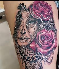 Tag Der Toten Tatowierung Tag Der Toten Tattoo Tatowierungen Tattoo Muster