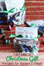 Last Minute Christmas Gift Printables For Teachers And Friends Last Minute Christmas Gifts Inexpensive Christmas Gifts Printable Gift
