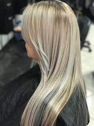 Highlights On Full Head Platinum Blonde Highlights Platinum Blonde Highlights Blonde Highlights Balayage