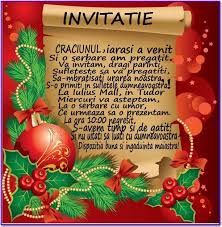 Interpretata de interpreteaza sceneta ' 'targul de craciun'' prezentator:2. Invitatie La Serbare