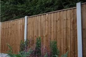 Saddle fencing fades from a dark tan to light tan. Forest Featheredge Fence Panel Pressure Treated Dark Brown Uk Fencing Lsd Co Uk