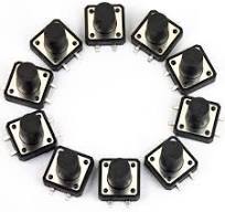 Tactile Push Button Switch SMD 4PIN ON/Off Horizontal ...