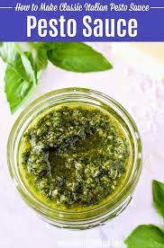 Easy Basil Pesto Sauce Recipe Basic Pesto Recipe Pesto Sauce Vegan Pesto Sauce