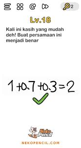 Check spelling or type a new query. Kunci Jawaban Brain Out Level 1 223 Lengkap Dan Terbaru Nekopencil