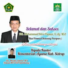 Keep up the good work. Kasi Penmad Dilantik Jadi Kakankemenag Sidrap Wag Kemenag Parepare Banjir Ucapan Selamat