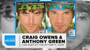 Alternative Press Magazine Cover Featuring Anthony Green and Craig Owens