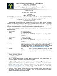 Video ini dibuat berdasarkan pengalamanku mengikuti uji kesehatan polkesta tahun 2019. Pengumuman Tes Kesehatan
