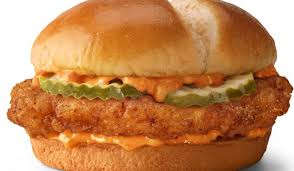 The breaded chicken patty, topped with lettuce and mayo, comes in at a little more than 660 calories and just under 40 grams of fat — both around half of what you get with the triple. Mcdonald S To Roll Out New Chicken Sandwiches In February Qsr Magazine