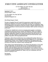 What to put in a cover letter. Resume Cover Letter Examples Administrative Assistant