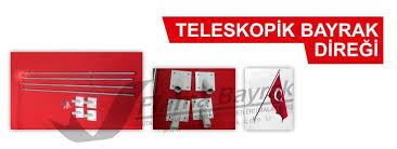 teleskopik bayrak diregi bayrak