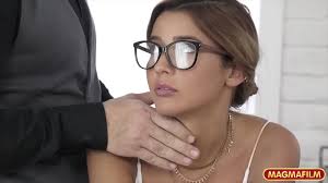 Seductive babe in glasses Agatha Vega gets arse fucked and facialized -  XNXX.COM