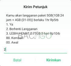 Cara stop paket tri 5gb. Paket Tri 5gb 5000 Cara Stop Langganan