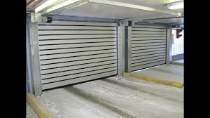 He had enough room to move the whole unit to the back of the garage so no part of the garage door. Rytec Spiral Lh Low Headroom Door Youtube